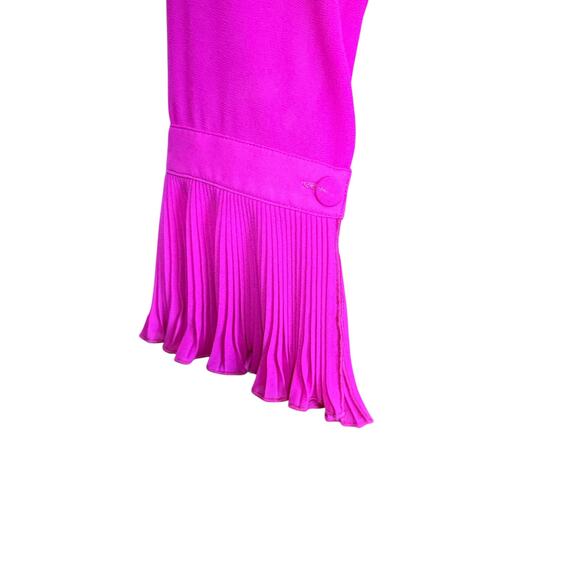 Gucci Silk Blouse Pink Partial Button Closure M Tag was Remove Good Condition - Picture 6 of 8